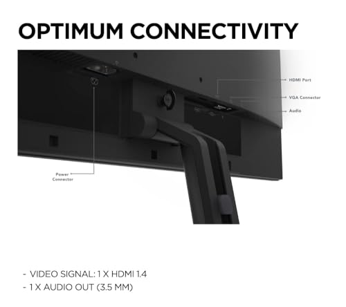 Lenovo L27e-30 27 Inch PC Monitor | FHD, 1080p, 75Hz, IPS, 6ms, VGA and HDMI