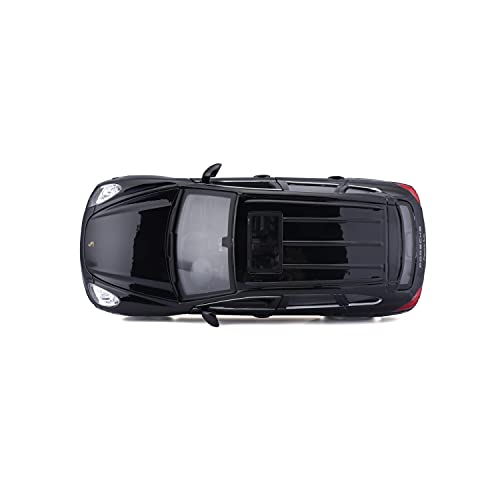 Bburago 18-21056 Porsche Cayenne Turbo 1:24 Scale Model car, Black