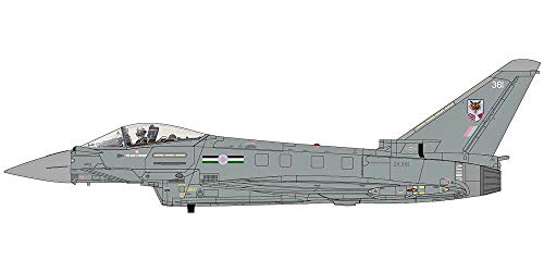 Hobby Master HA6650 Eurofighter Typhoon GFR4 ZK361 12 SQN RAF/Qatar Emiri Air Force RAF Coningsby 2020 1:72 Scale Diecast Model