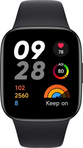 Xiaomi Redmi Watch 3 - Black (UK Version + 2 Years Warranty)