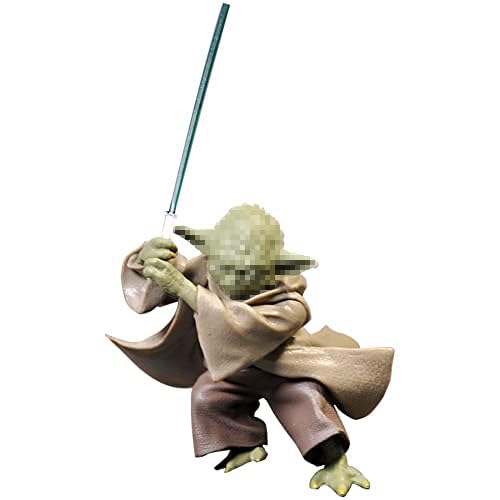 Ksopsdey Yoda Figures Toy Mini Figures The Mandalorian Theme Party Desktop Decorations Kid,Yoda Action Figure,Child Yoda Toy, Suitable for Movie Fans of All Ages