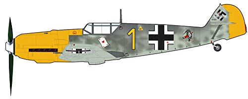 Hobby Master HA8716 BF109E-3 Yellow 1 Flown By OBLT. Josef Priller Staffelkaptian of 6/JG 52, 1:48 Scale Model