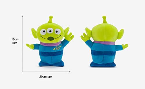 Disney Store Official Alien Mini Bean Bag, Toy Story, 20cm/7”, Plush Cuddly Character with Embroidered Details, 3D Eyes and Soft Feel Finish - Suitable for Ages 0+