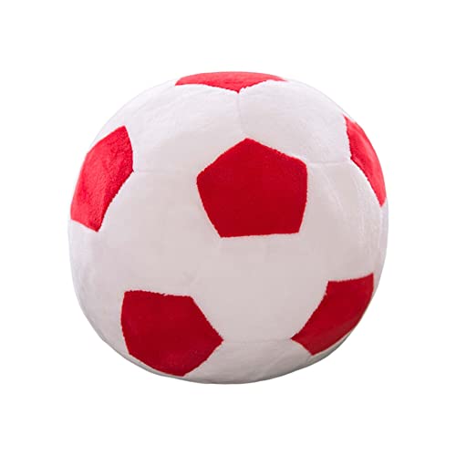 Uposao Plush Football Fluffy Stuffed Football Soft Football Kids Toy Home Sofa Decoration Creative Football Pillow Lumbar Pad Gift for Children Kids Boy Girl Baby, 22cm