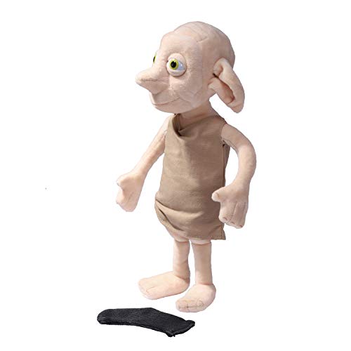 The Noble Collection Harry Potter Dobby Interactive Plush - Officially Licensed 11in (32cm) Electronic Plush Toy Dolls Gifts - Speaks 16 Phrases