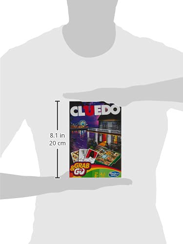 Hasbro Gaming Cluedo Grab & Go Game,60 x 80 cm