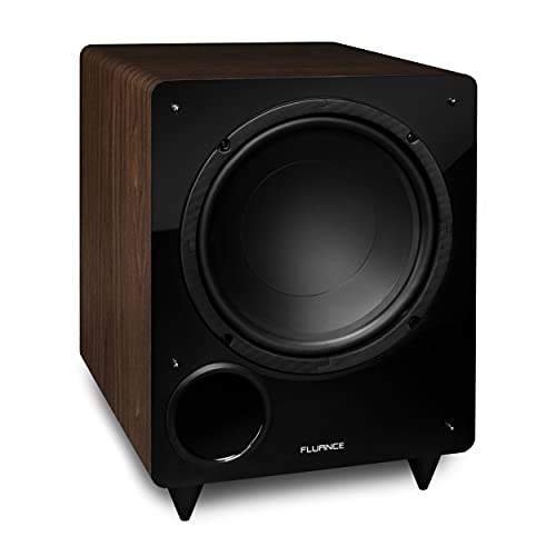 Fluance Reference Surround Sound Home Theater 7.1 Channel Speaker System including 3-Way Floorstanding Towers, Center Channel, Surrounds, Rear Surrounds and DB10 Subwoofer - Natural Walnut (X871WR)