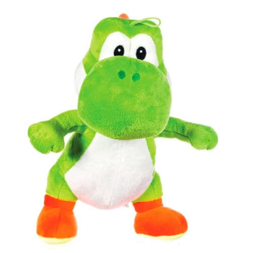 Whitehouse Leisure Official Super Mario 14 Inch 36cm Super Soft Gift-Quality Plush Toy - Yoshi