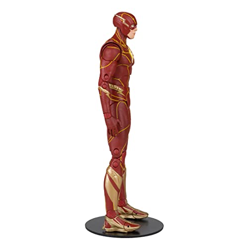 McFarlane Toys, DC Multiverse The Flash Movie Gold Label 7 Inch Action Figure Ages 12+ Multicolour