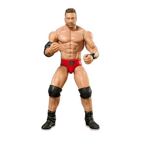 WWE Action Figure, 6-inch Collectible LA Knight with 10 Articulation Points & Life-Like Look, HTW17