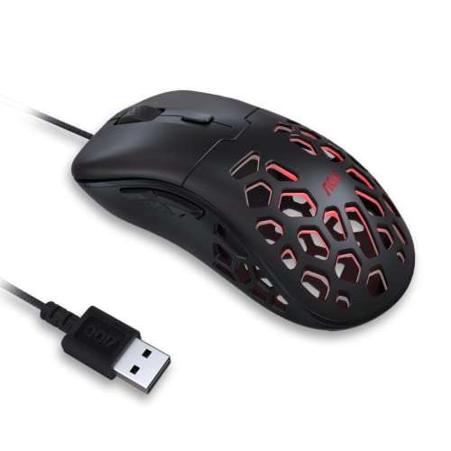 AOC GM510B Wired Gaming Mouse 16000 DPI Black