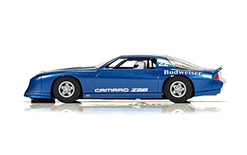 Scalextric C4145 Chevrolet Camaro IROC-Z - Blue Car - USA/Classic