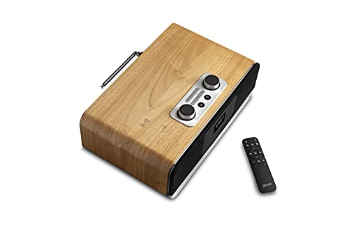 Roberts BLUTUNE300 DAB / FM RDS / Bluetooth / CD / USB Wireless Charging Sound System, Cherry Wood