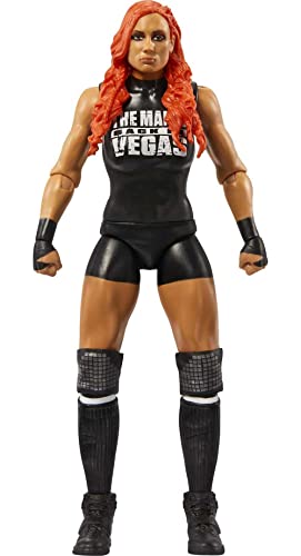 Mattel WWE Becky 'The Man' Lynch Basic Action Figure, Posable 6-inch Collectible for Ages 6 Years Old & Up