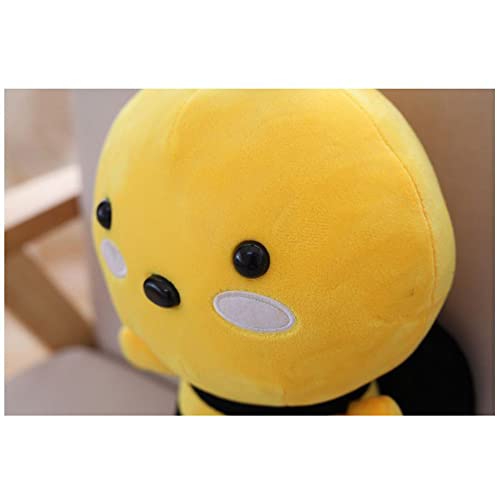 OUKEYI Bee Plush Toy,10" Bee Stuffed Animal,Soft Honeybee Plush Doll Gift for Honey Bee Decor 1st Birthday Bee Themed Party, 7.87 Inches(8 inch)