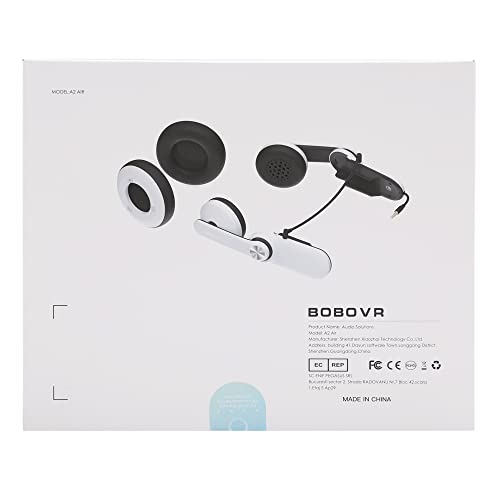 BOBOVR A2 Air Headphones Compatible with Oculus Quest2, VR Accessories Audio Soluation For Quest2, Magnetic Double Earmuff Design (A2 Air)