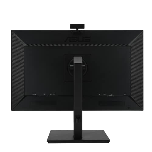 ASUS BE279QSK Video Conferencing Monitor - 27 inch, Full HD, IPS, Frameless, Full HD Webcam, Mic Array, Stereo Speakers, Ergonomic Design, HDMI, Eye Care, Mini-PC Mount Kit, Wall Mountable