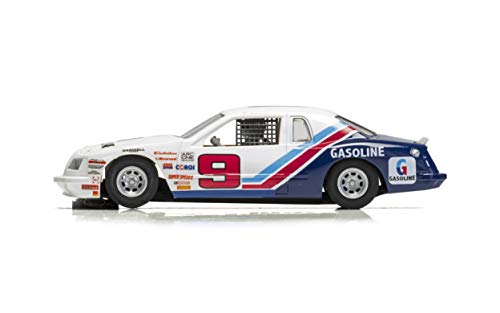 Scalextric C4035 Ford Thunderbird 1986 Stock Car, Blue/White/Red