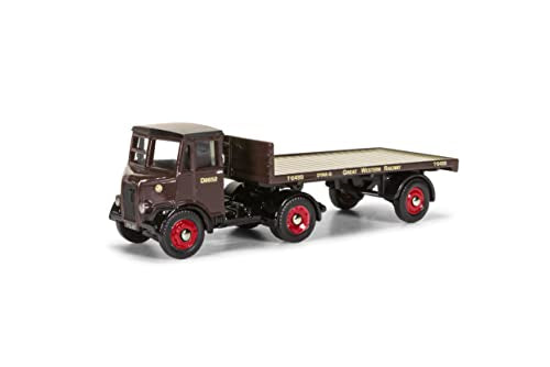 Corgi - Buses DG214005 Thornycroft Nippy Flatbed Trailer - GWR