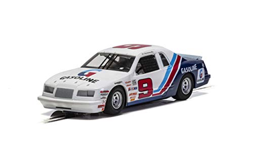 Scalextric C4035 Ford Thunderbird 1986 Stock Car, Blue/White/Red