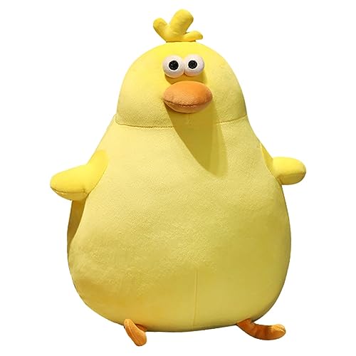 OCDSLYGB Cute Soft Chicken Plush Toys Chicken Stuffed Plush - Chick Plush Soft Toy Stuffed Animals and Plush Toys Cute Plush Pillow Toy for Kid- Gifts for Boys and Girls 28CM