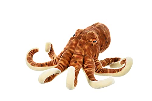 Wild Republic Octopus Plush Soft Toy, Cuddlekins Cuddly Toys, Gifts for Kids 30 cm