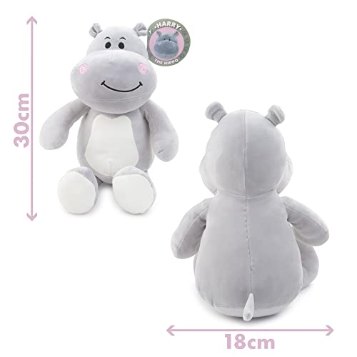 abeec Supersoft Hippo Teddy - Teddy Bear - Soft Toys For Babies - Plush Toys - Stuffed Animal - Gifts For Girls - Gifts For Boys - Baby Teddy For Newborn