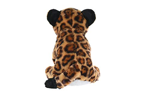 Wild Republic 19353 Jaguar Cub Plush Soft, Cuddlekins Cuddly Toys, Gifts for Kids 30 cm,Blue