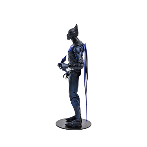 McFarlane Toys, DC Multiverse Inque as Batman Beyond 7-inch Action Figure with 22 Moving Parts, Collectible DC Batman Figure with Unique Collector Character Card – Ages 12+