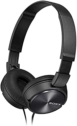 Sony MDRZX310 Foldable Headphones - Metallic Black