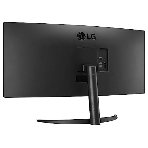 LG UltraWide Curved Monitor 34WR50QC, 34 inch, 1440p, 100Hz, 5ms GtG, VA Display, HDR 10, AMD FreeSync compatible, Smart Energy Saving, Displayport, HDMI