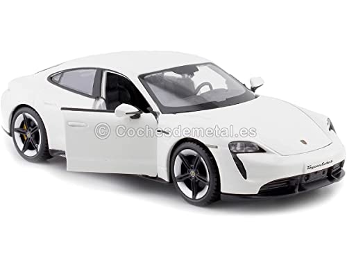 Bburago B18-21098 Porsche 1:24 TAYCAN, White