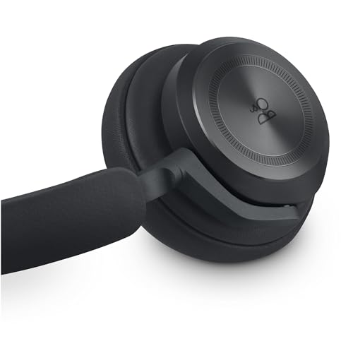 Bang & Olufsen Beoplay HX - Premium Wireless Bluetooth Over-Ear Active Noise Cancelling Headphones, 6 Microphones, Playtime Up to 40 Hours, Headset with Carrying Case - Black Anthracite