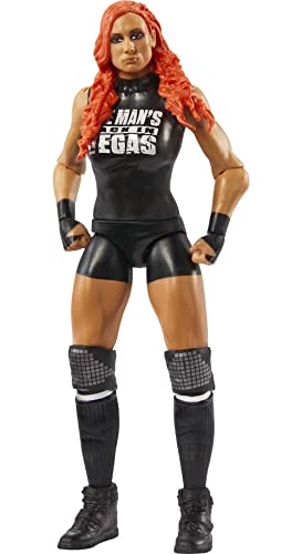 Mattel WWE Becky 'The Man' Lynch Basic Action Figure, Posable 6-inch Collectible for Ages 6 Years Old & Up