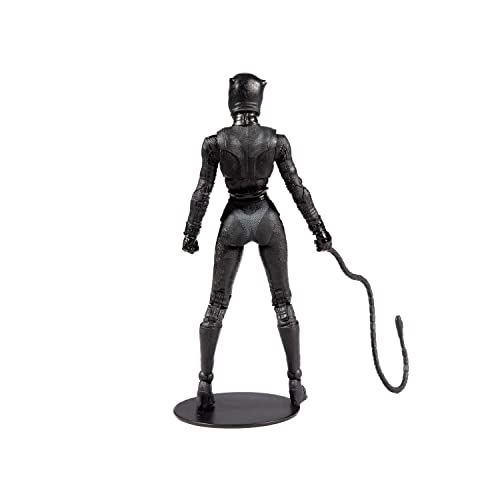 McFarlane Toys, 7-Inch DC Batman Catwoman Action Figure with 22 Moving Parts, Collectible DC Batman Movie Figure with Stand Base and Unique Collectible Character Card – Ages 12+