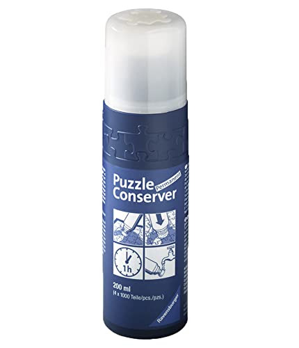 Ravensburger Puzzle Glue Conserver - Suitable For Up To 1000 Piece Jigsaws