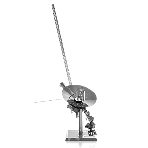 Metal Earth Voyager Spacecraft 3D Metal Model Kit Bundle with Tweezers Fascinations