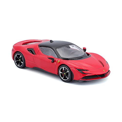 Bburago B18-36911 1:43 Ferrari Signature SF90 STRADALE, Assorted Designs and Colours