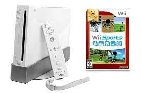 Wii Console (White) with Wii Party