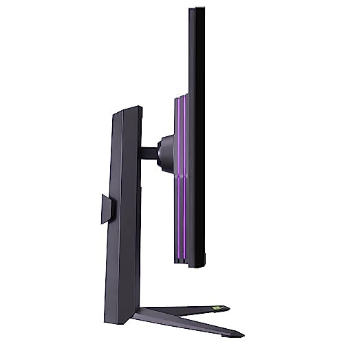 LG 32GR93U-B computer monitor 80 cm (31.5") 3840 x 2160 pixels 4K Ultra HD LCD Black, Grey, Purple