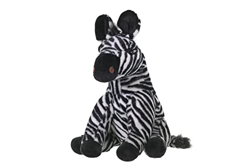 Wild Republic Zebra Plush Soft Toy, Cuddlekins Cuddly Toys, Gifts for Kids 30 cm