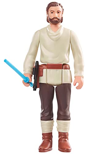 Star Wars Retro Collection Obi-Wan Kenobi (Wandering Jedi) Toy 3.75-Inch-Scale Obi-Wan Kenobi Figure, Kids