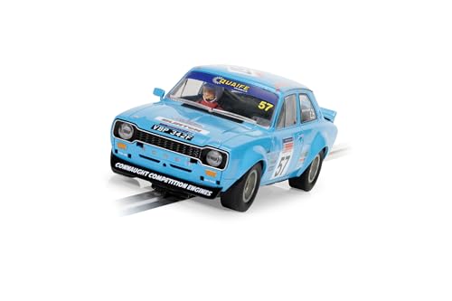 Scalextric Hornby Hobbies LTD C4445 Ford Escort Mk1-Tony Paxman Racing Slot Classic Touring Cars, Blue, 1:32 Scale