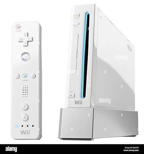 Wii Console (White) with Wii Party