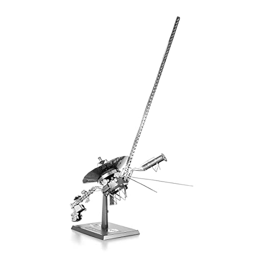 Metal Earth Voyager Spacecraft 3D Metal Model Kit Bundle with Tweezers Fascinations