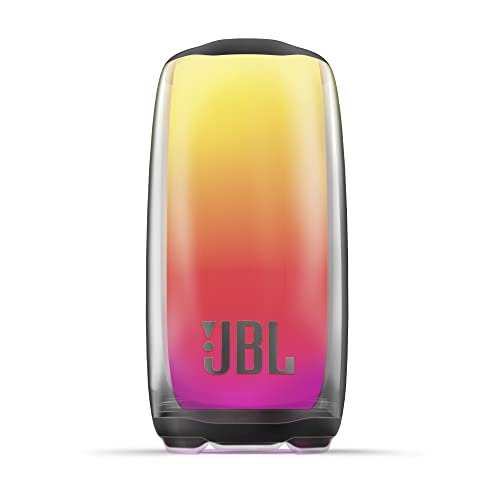 JBL Pulse 5 Portable Bluetooth Speaker with Light Show, 12h Play Time, IP67 Dustproof and Waterproof, Pair with other JBL Speakers using PartyBoost, Black