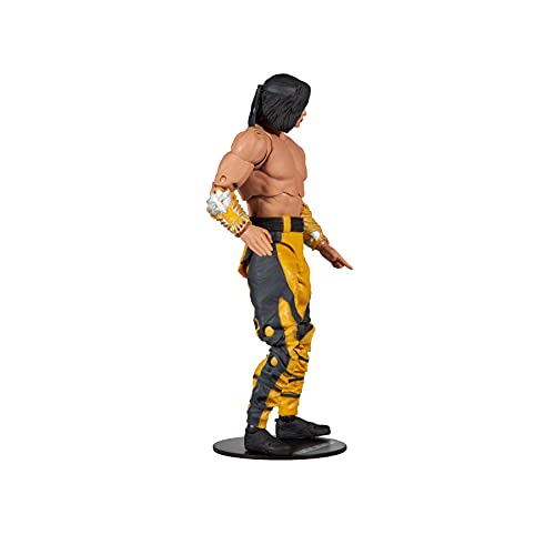 McFarlane Toys, 7-inch Lui Kang (Fighting Abbot) Mortal Kombat 11 Figure with 22 Moving Parts, Collectible Mortal Kombat Figure with collectors stand base – Ages 14+