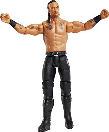 Mattel WWE Damian Priest Basic Action Figure, 10 Points of Articulation & Life-Like Detail, 6-Inch Collectible