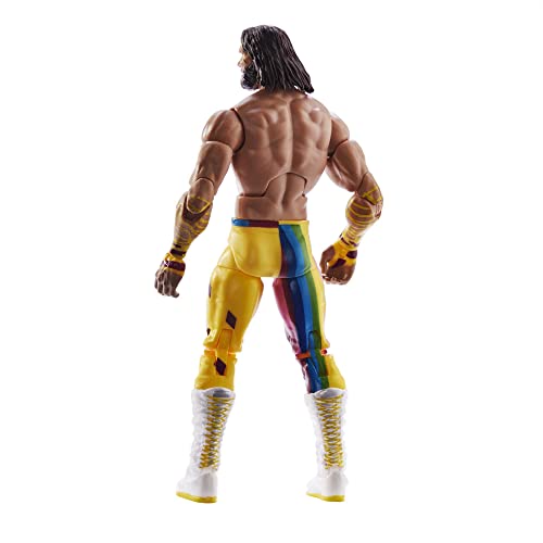 WWE Elite Action Figure WrestleMania “Macho King” Randy Savage with Accessory and “Mean” Gene Okerlund Build-A-Figure Parts, HKP10