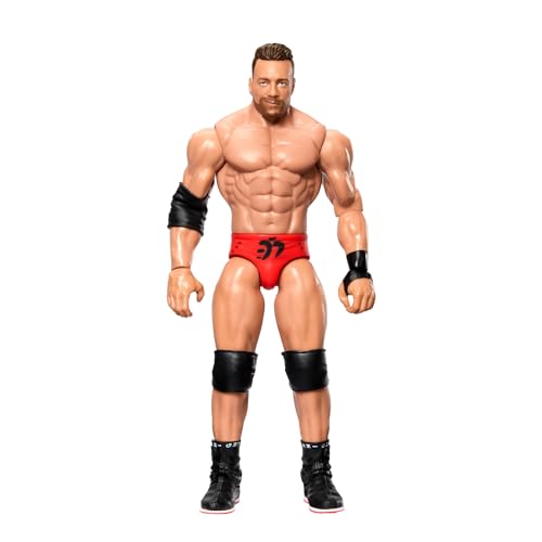 WWE Action Figure, 6-inch Collectible LA Knight with 10 Articulation Points & Life-Like Look, HTW17